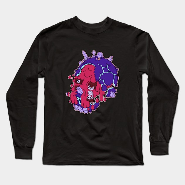 Grave Situation 2.0 Long Sleeve T-Shirt by malbatross